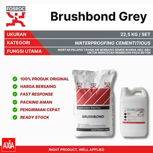 Fosroc Brushbond Grey Bahan Waterproofing