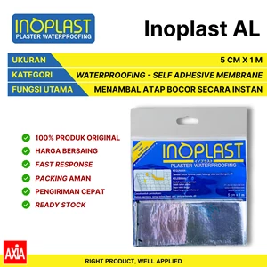 Butyl Tape Adhesive Inoplast AL 5 cm x 1 m