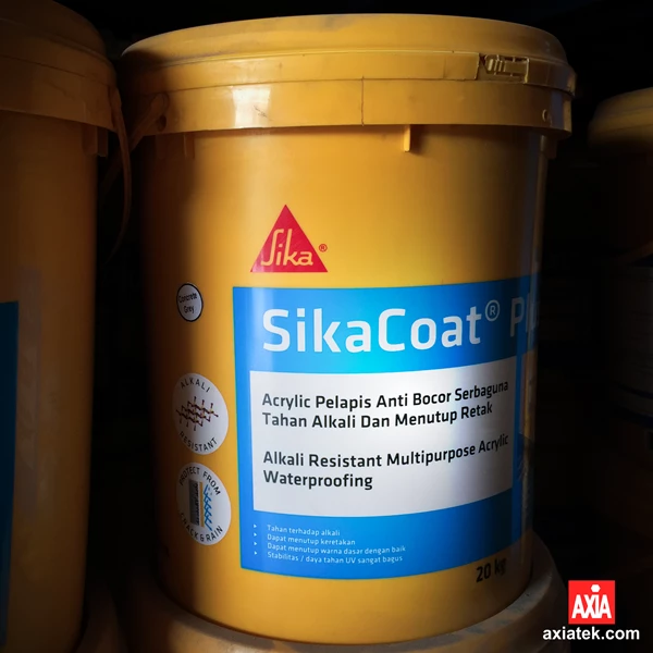 Acrylic Pelapis Anti Bocor SikaCoat Plus 20 Kg