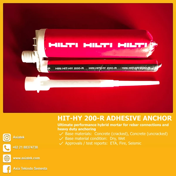 Hilti HIT HY 200 R Adhesive Anchor
